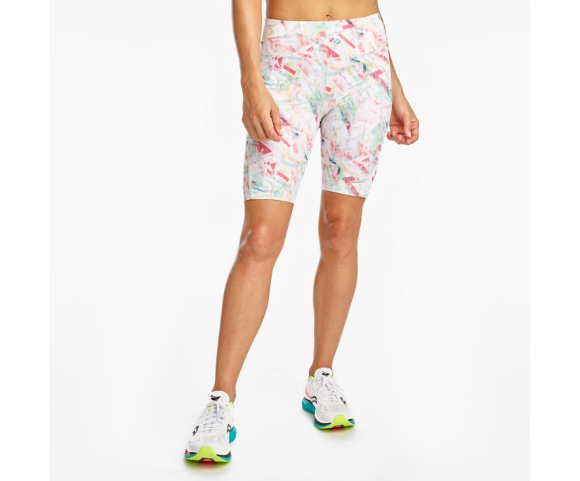 Saucony Fortify 8" Biker Women's Shorts Blue | AU 308CTVE